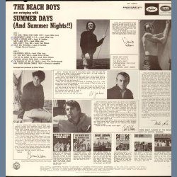Summer Days (And Summer Nights!!) - Original 1965 US  Capitol label 12-track Stereo LP