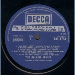 Out Of Our Heads - Start 1970ies UK Stereo Second Issue - Boxed Labels