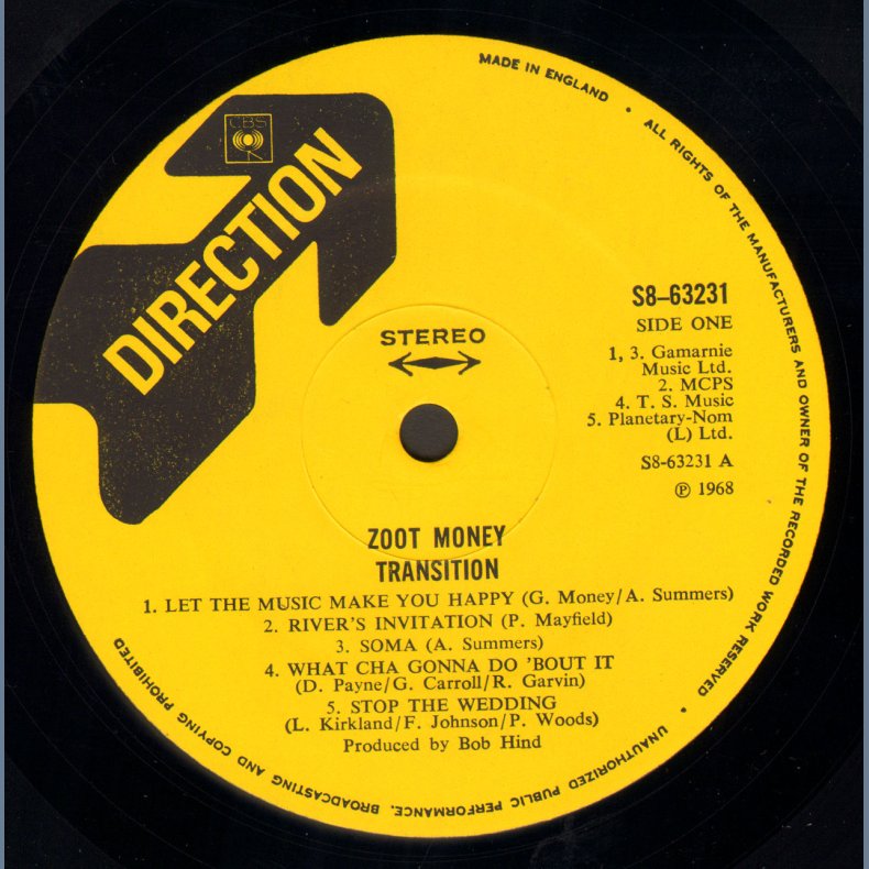 Transition - Original UK Issue