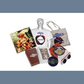 Dig Out Your Soul - Promotional Package - Badge, T-shirts, Guitar Amp, Bag, Playing Cards