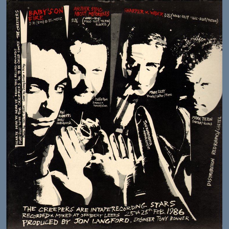 Baby's On Fire - UK 3-track Vinyl 12" Issue