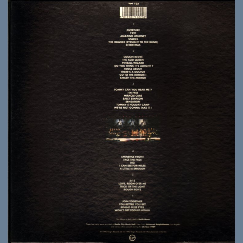 Join Together - 1990 UK Virgin Records limited edition 3LP box