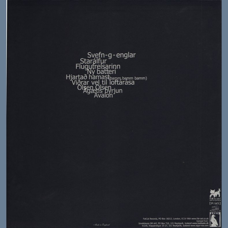 &Aacute;gtis Byrjun - Original UK 1st Issue