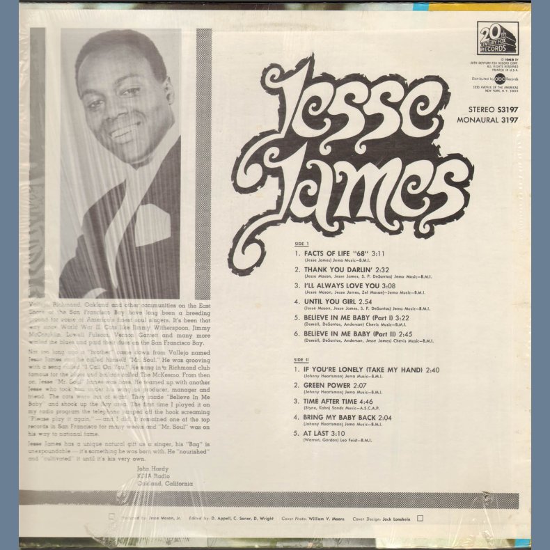 Jesse James - Original US Issue