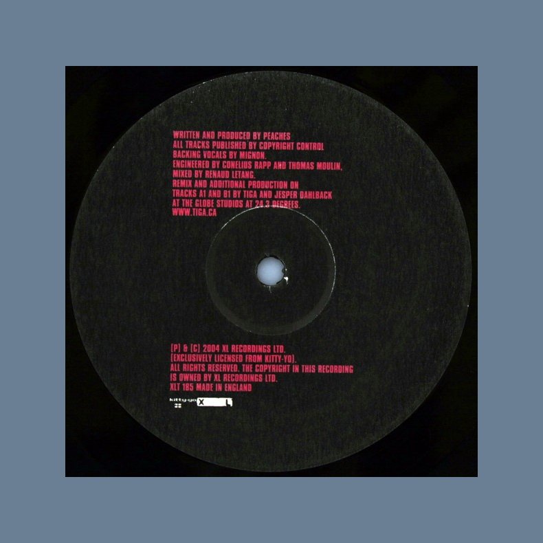 Shake Yer Dix (Tiga Remixes) - Limited edition UK 12" Vinyl Issue