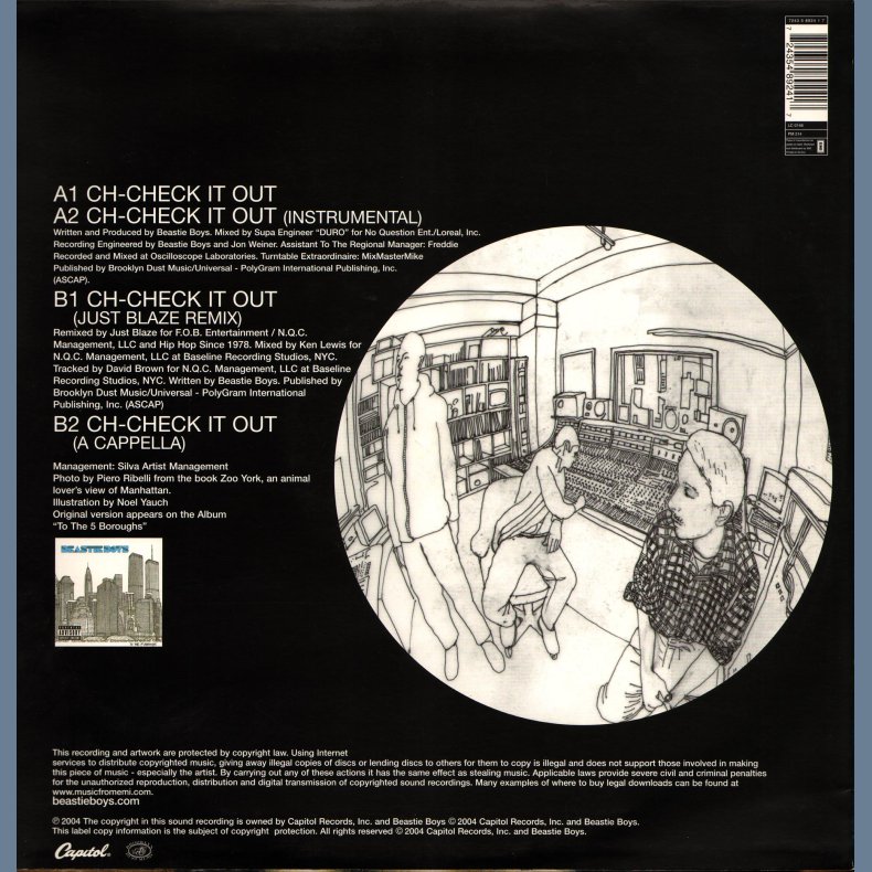 Ch-Check It Out - European 12" Vinyl Issue
