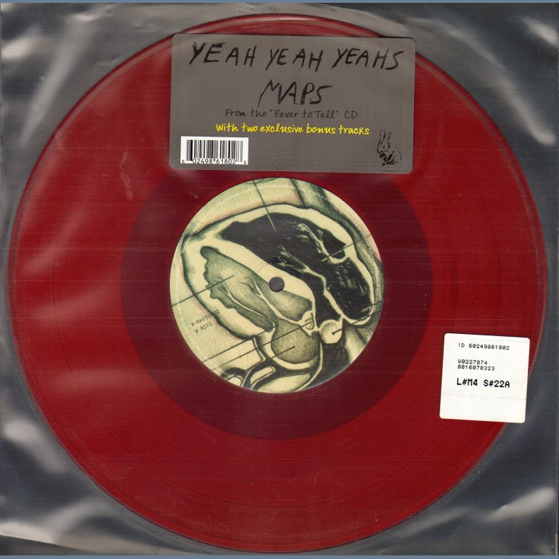 Maps - US Limited Edition 3-track Red Vinyl 10" Issue