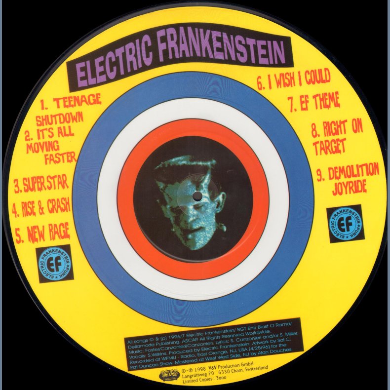 I Was A Teenage Shutdown - Switzz Limited Numbered Picture Disc