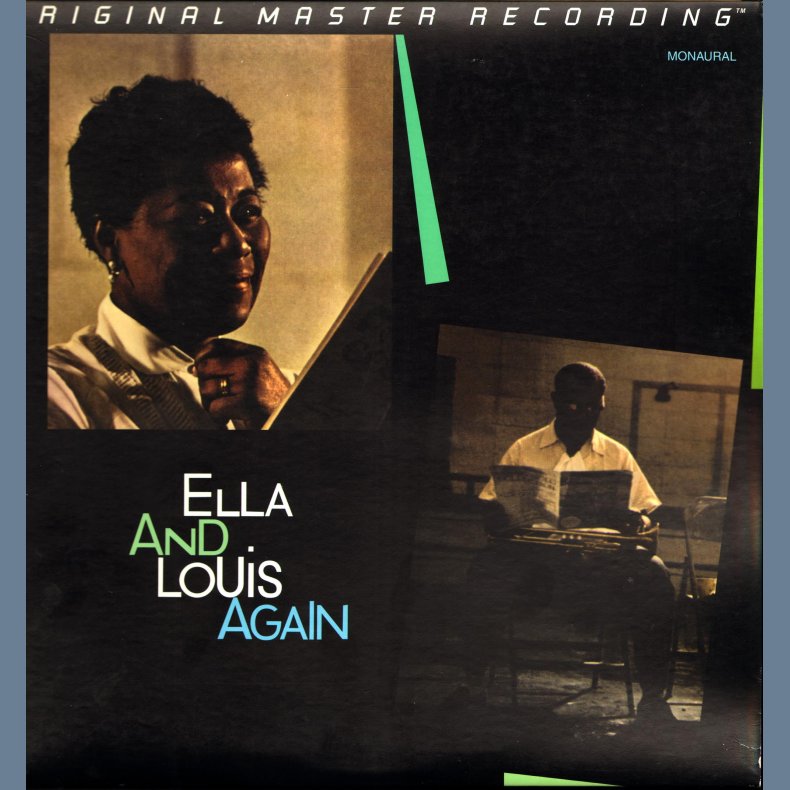 Ella &amp; Louie Again - Original Limited Edition Half-Speed Mastered Audiophile Anadisc 200 Mono Issue