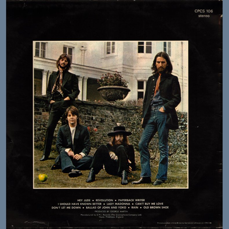 Hey Jude - 1969 UK 1st Apple Issue Export Only LP With Misprinted Label