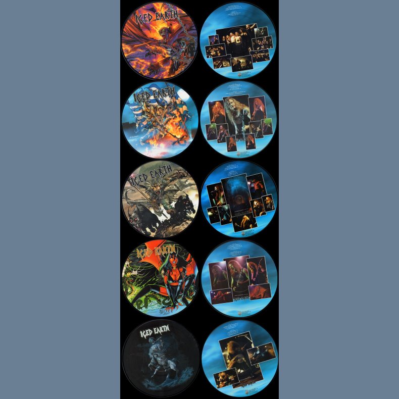 Alive In Athens - Original Limited Edition 5-Picture Disc LP Box Set