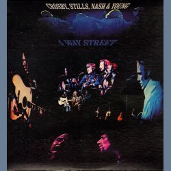 4 Way Street - Original UK Issue - Orange &amp; Plum Labels