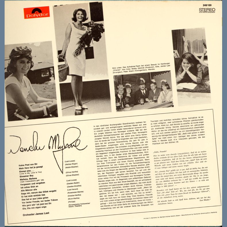 Wencke Myhre - Original German Issue