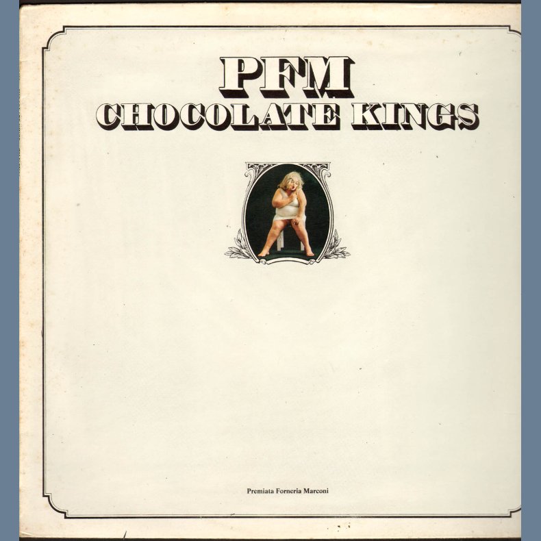 Chocolate Kings - Italian 2nd Vinyl Issue - Single Pocket Back Credit Cover Without Poster