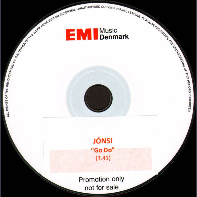 Go Do - Authentic 1-track Danish Promotional Issue Acetate