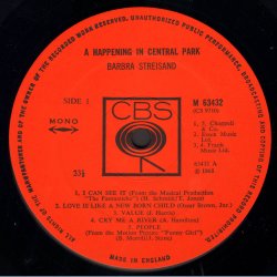 A Happening In Central Park - Original UK Mono Issue