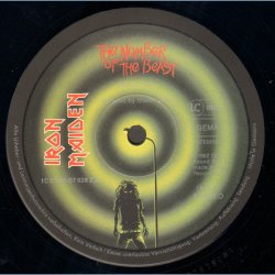 Number Of The Beast - Original German 12" Vinyl Issue