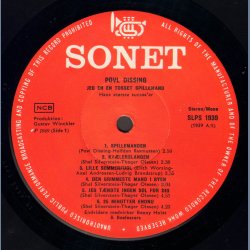Jeg Er En Tosset Spillemand - Original 1969 Danish Sonet label 11-track LP