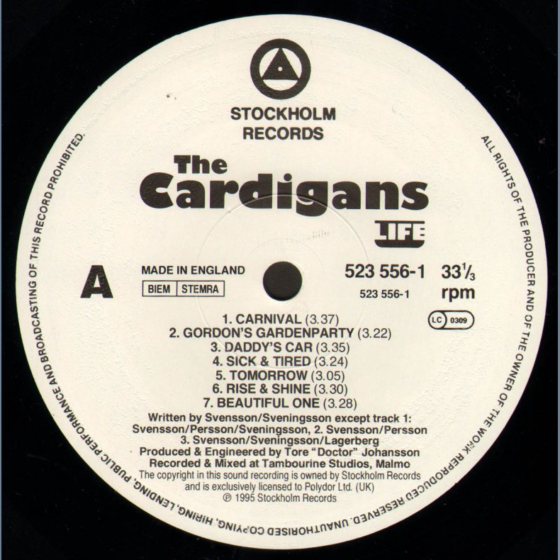 Life - Original UK Vinyl Issue