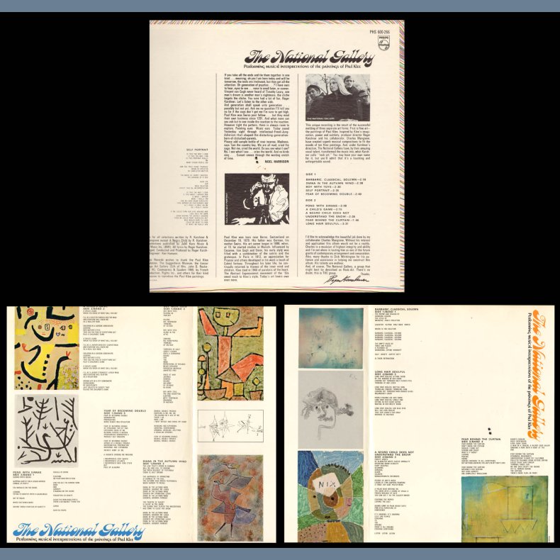 Performing Musical Interpretations Of Paintings Of Paul Klee  