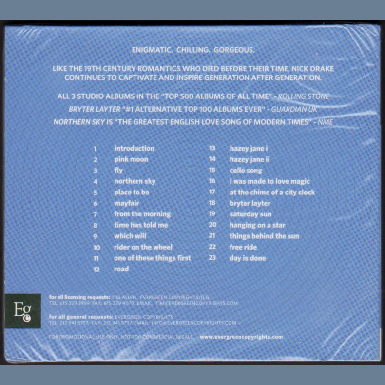 Evergreen - Promotional Issue Only Licensing Sampler