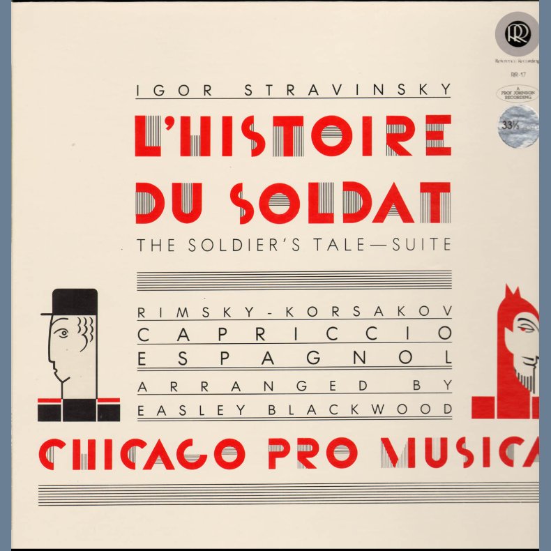 L'Histoire Du Soldat - Audiphile Vinyl LP