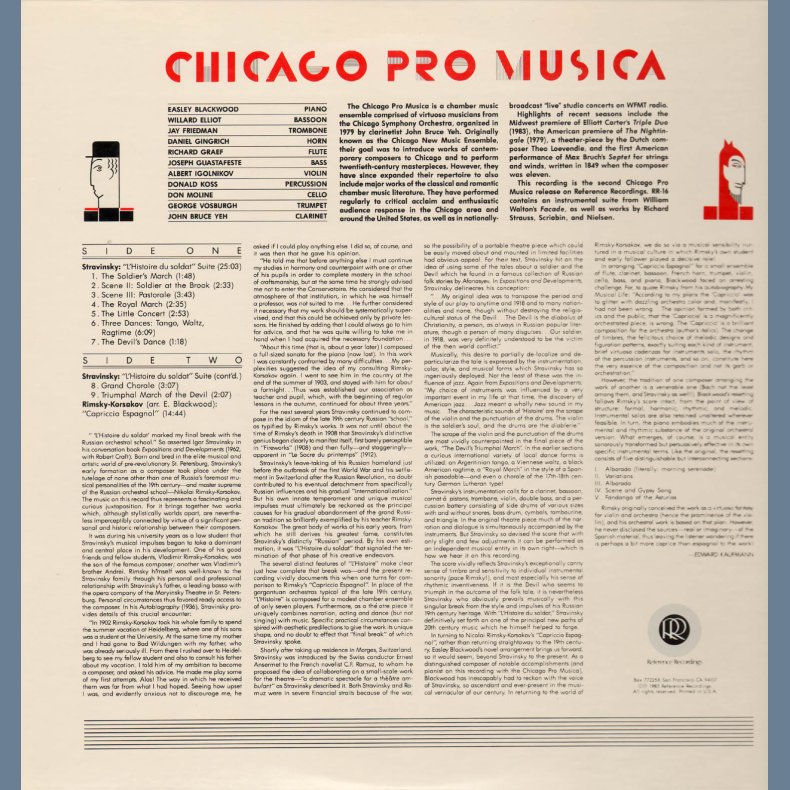 L'Histoire Du Soldat - Audiphile Vinyl LP