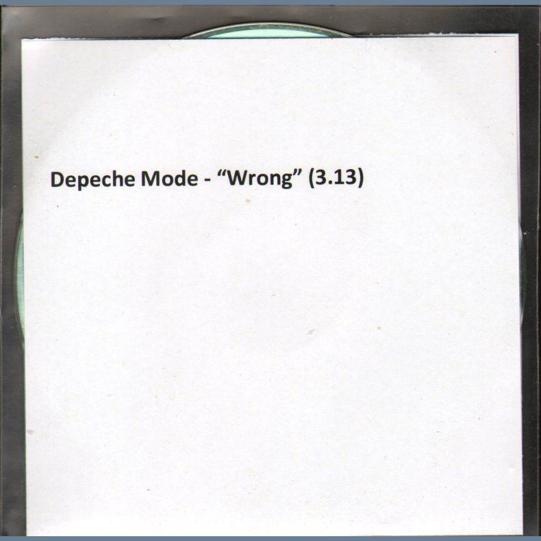 Wrong - Authentic Danish Promotional Issue Acetate