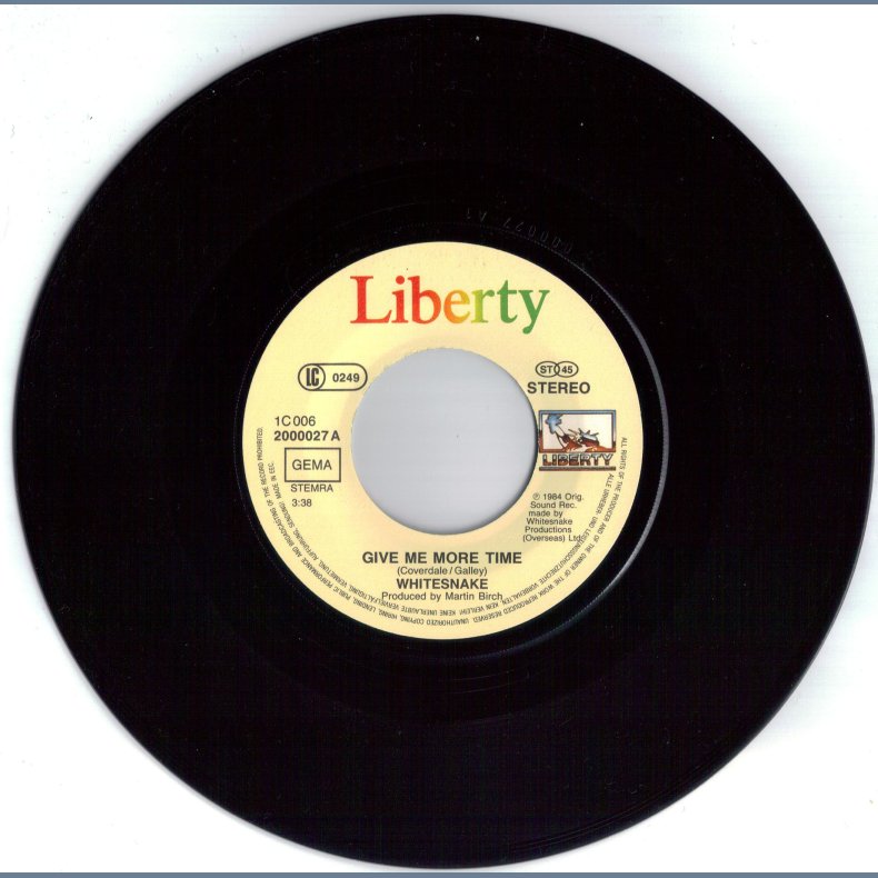 Give Me More Time b/w Need Your Love So bad - Original German Issue