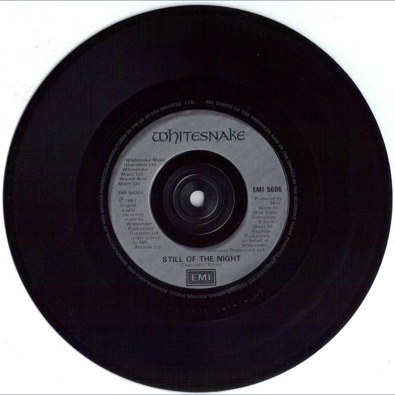 Still Of The Night b/w Here I Go Again (1987) - Original UK Issue