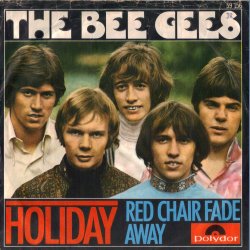 Holiday b/w Red Chair Fade Away - Original German Issue 