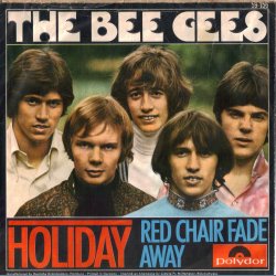 Holiday b/w Red Chair Fade Away - Original German Issue 