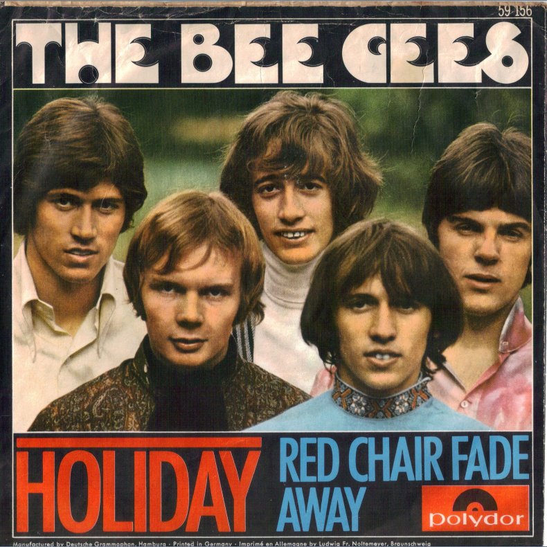Holiday b/w Red Chair Fade Away - Original German Issue 