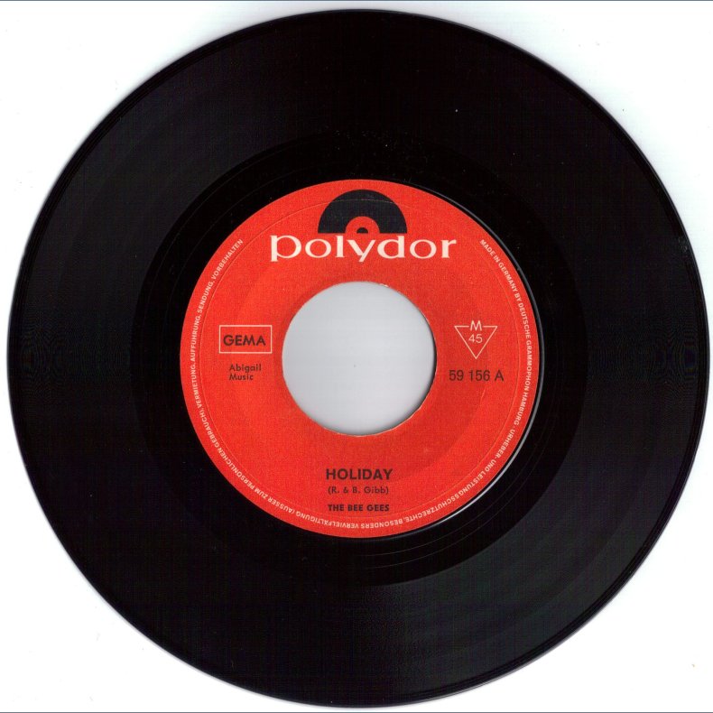 Holiday b/w Red Chair Fade Away - Original German Issue 