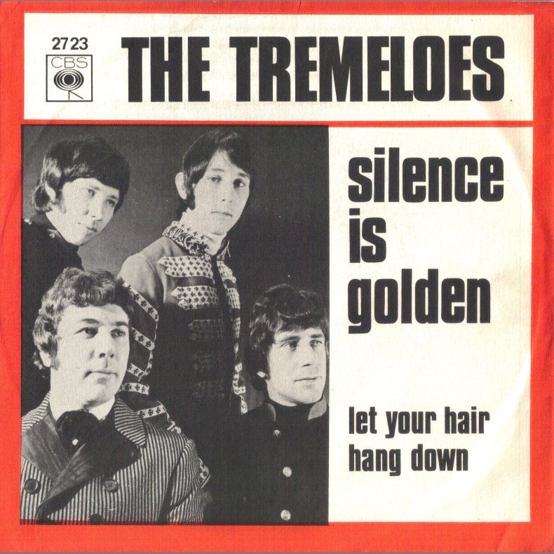 Silence Is Golden b/w Let Your Hair Hang Down - Original Norwegian/Danish Issue