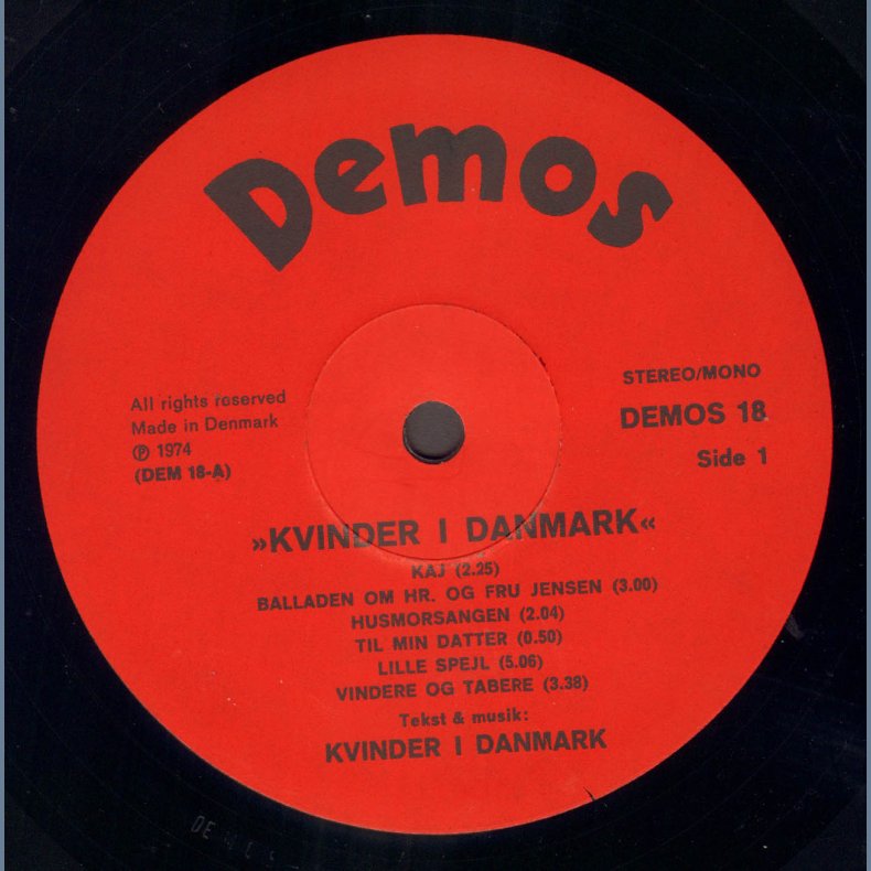 Kvinder I Danmark - Origi9nal Danish Issue