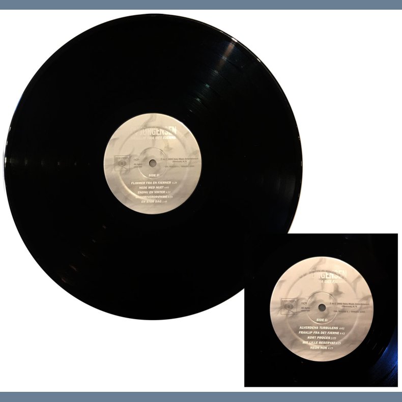 Fraklip Fra Det Fjerne - Rare 2002 Danish Columbia label 2nd Issue 10-track LP - Non-Withdrawn Issue