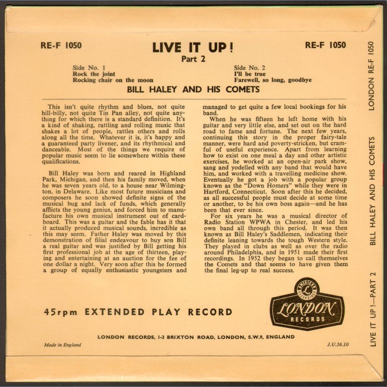 Live It Up! Part 2 - Original  UK Issue