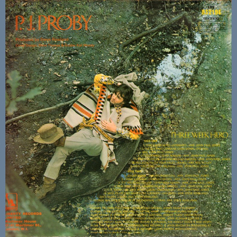 Three Week Hero - Original UK Stereo Vinyl Issue