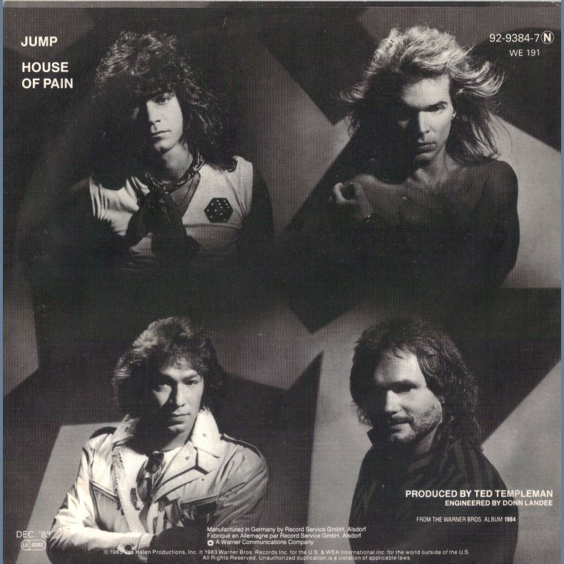 Jump b/w House Of Pain - Original German Issue