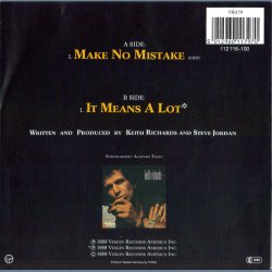 Make No Mistake b/w It Means A Lot - Original German Issue