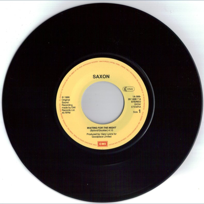 Waiting For The Night b/w Chase The Fade - Original Dutch Issue