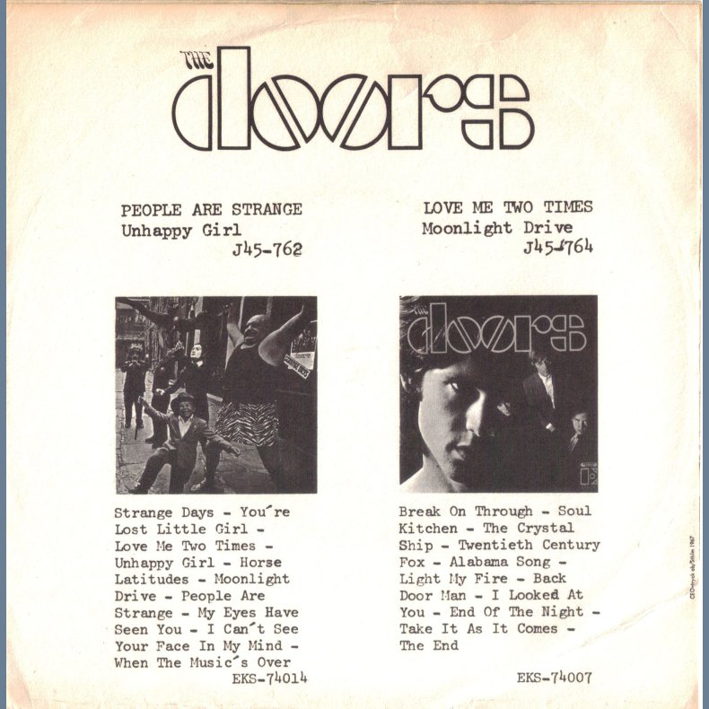 The Unknown Soldier b/w We Could Be So Good Together - Original Swedish Issue