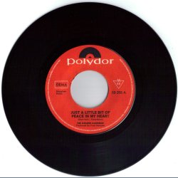 Just A Little Bit Of Peace In My Heart b/w Remember My Friend - Original German Issue