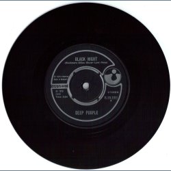 Black Night b/w Living Wreck - Original Danish Issue