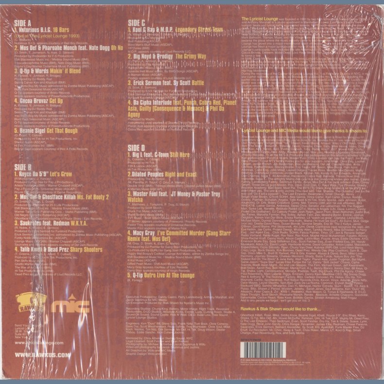 Lyricist Lounge Vol. 2 - Original US Issue