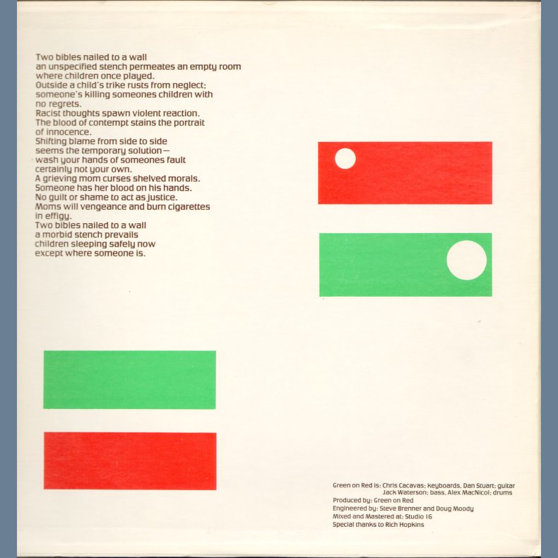 Two Bibles - Original US Privately Pressed Red Vinyl Issue