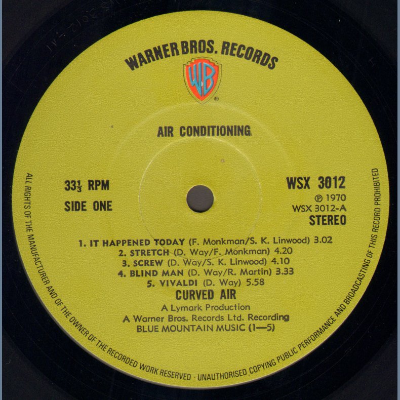 Air Conditioning - Original UK Vinyl Issue