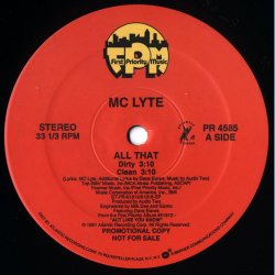 All That - Original US Promotional 12" Vinyl  Issue