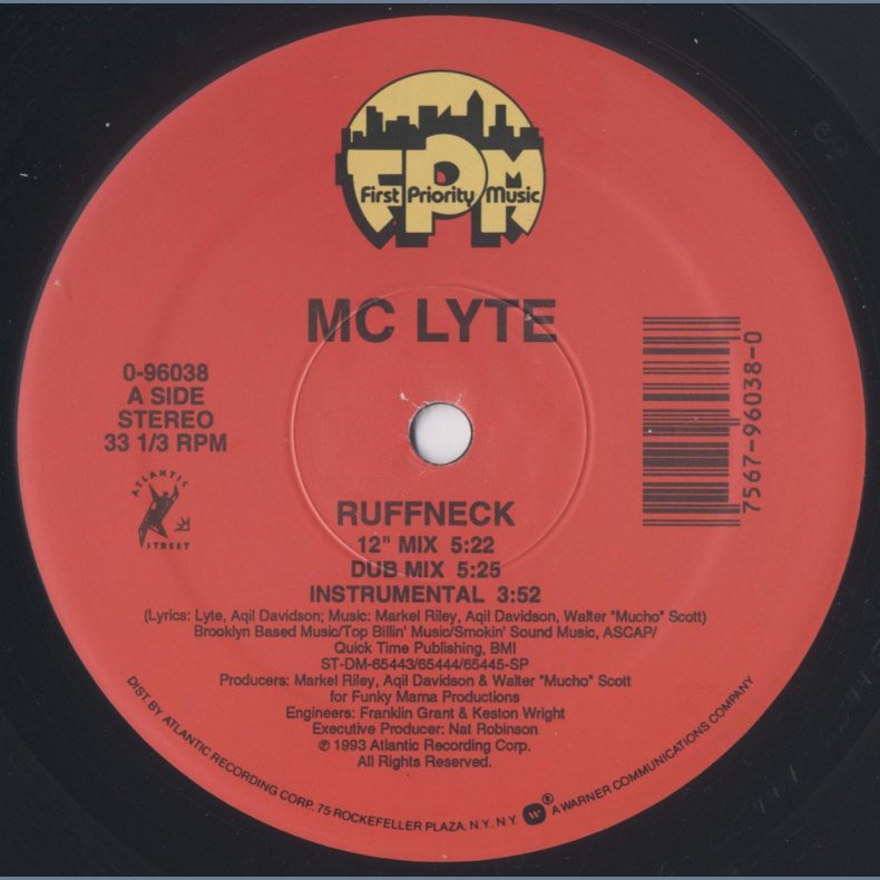 Ruffneck / Brooklyn - Original US Promotional 12" Vinyl Issue